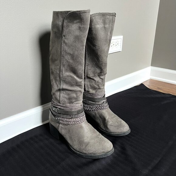 SO Brand Grey Women's Boots - Size 8 - Picture 3 of 8